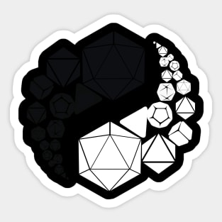 DND Ying and Yang Sticker